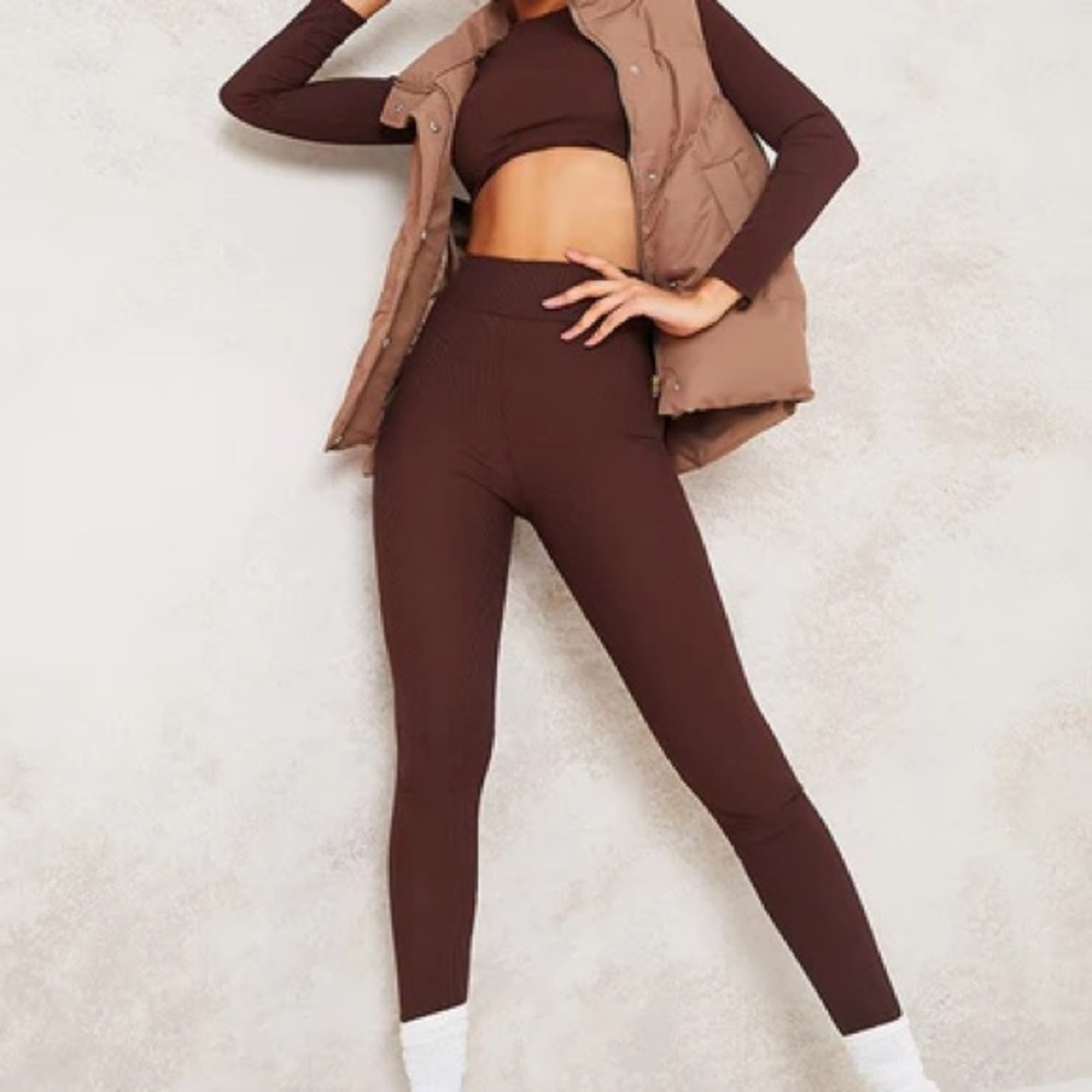 Zara Ribbed Leggings